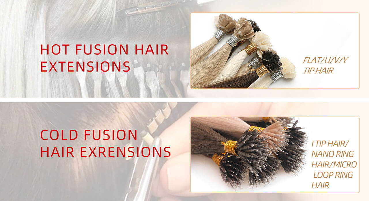 Pre bonded hair extensions | Jiffy hair factory