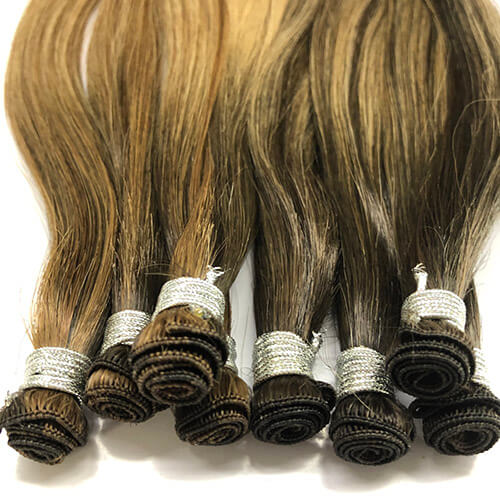 hand tied remy hair extensions
