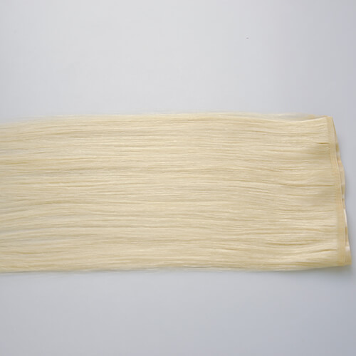 stitched weft human hair extensions