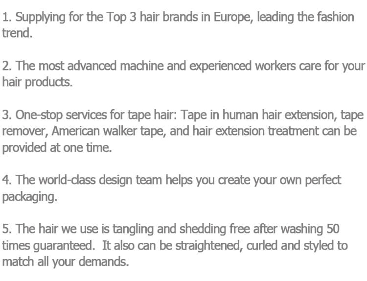 tape in hair extensions supplier jiffyhair