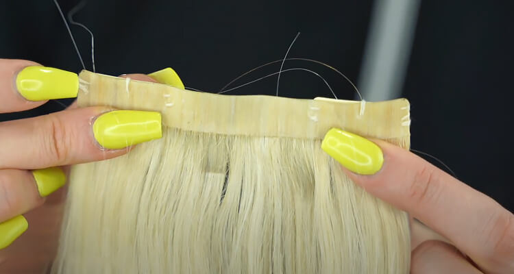 seamless clip in hair